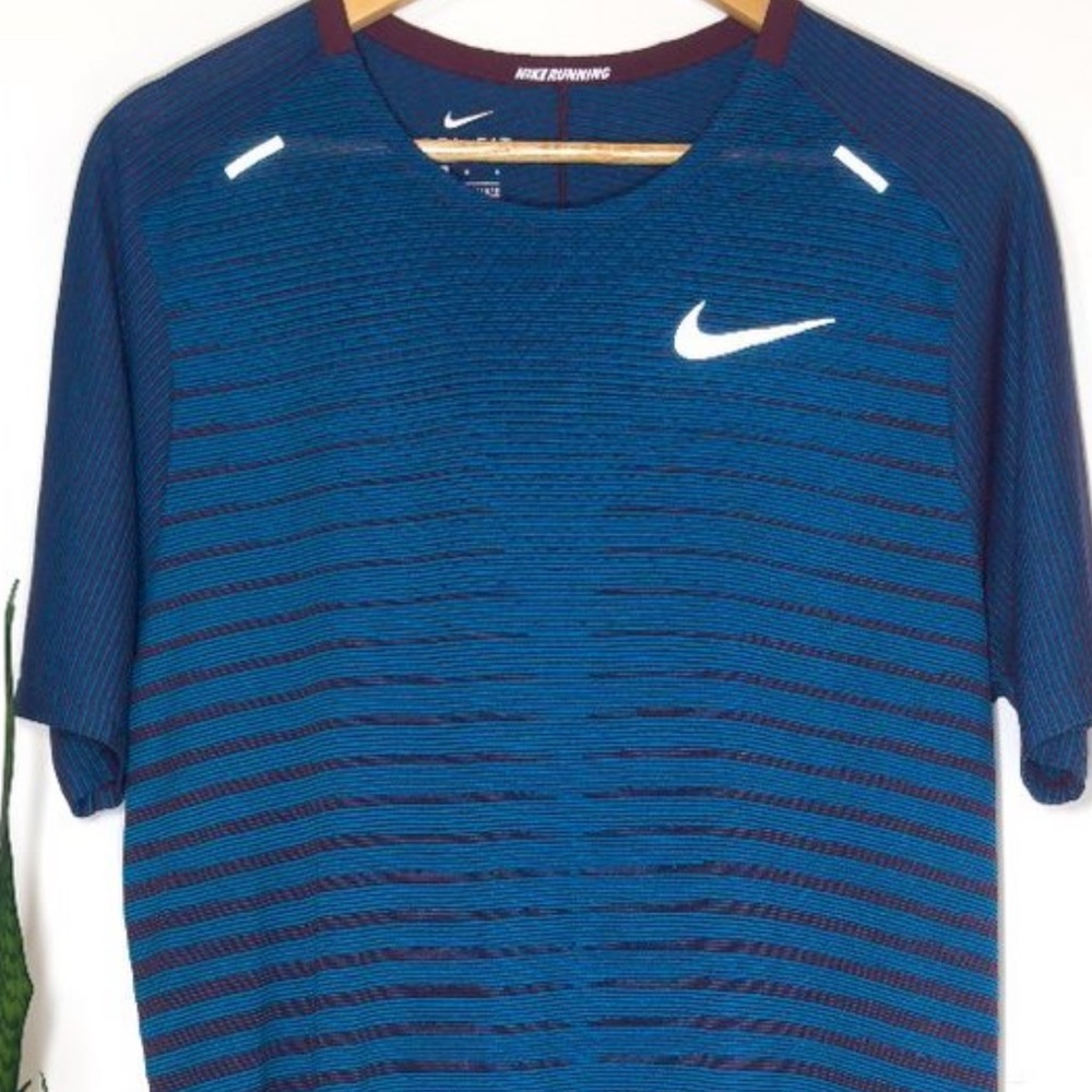 Nike Mens TechKnit Running T-Shirt Future Fast Dri-Fit - XXL
